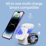 CUBE Ricarica charger wireless. Compatibile megasafe. Ricarica smartphone auricolari e smartwatc by masitalia